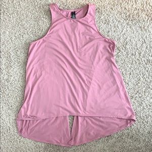 Yogalicious pink workout top